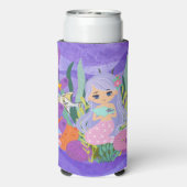 MAIRMAID IN DER OZEANISCHEN Wasserflasche Selters Dosenkühler (Seltzer Rückseite)