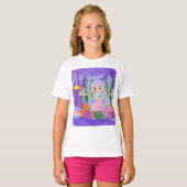 MAIRMAID IN DER OZEANISCHEN Wasserflasche T-Shirt (Vorne ganz)