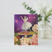 Mairy Dancing on Mushroom Postkarte (Stehend Vorderseite)