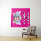 Mairy Princess rosa Dekorationen Mädchen Geburtsta Wandteppich (Beispiel (Horizontal))