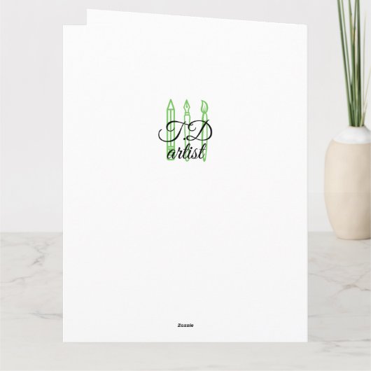 Mairy Reader sitzt auf Toadstocker Kunst Karte (Rückseite)