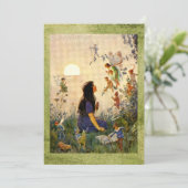 Mairy Secrets - Antike Grußkarte Karte (Stehend Vorderseite)