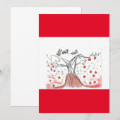 Mairy Tale Fall Card Einladung (Vorne/Hinten)