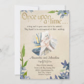 Mairy Tale Hochzeitspapier-Design Einladung (Vorderseite)