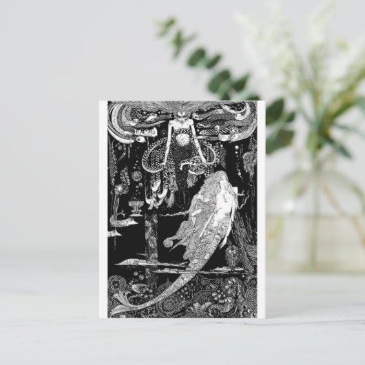 Mairy Tale - Illustration 6 Postkarte (Stehend Vorderseite)