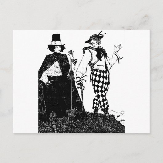 Mairy Tale Illustration - 8 Postkarte (Vorderseite)