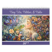 Mairy Tales, Folklore und Fables 2026 2-Seiten Kalender (Titelbild)