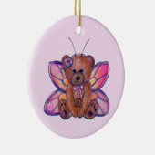 Mairy Teddy Bärenkunst von Renee Lavoie Keramik Ornament (Rechts)