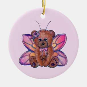 Mairy Teddy Bärenkunst von Renee Lavoie Keramik Ornament