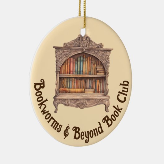 Mairytale Bibliothek Keramik Ornament (Rechts)