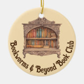 Mairytale Bibliothek Keramik Ornament (Vorne)