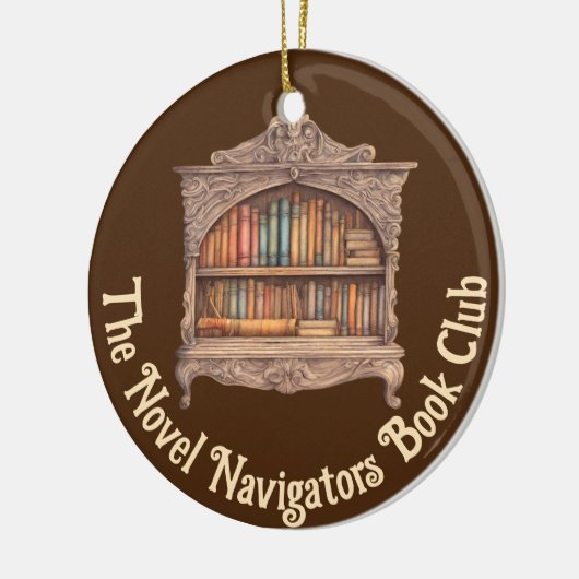 Mairytale Bibliothek Keramik Ornament (Links)