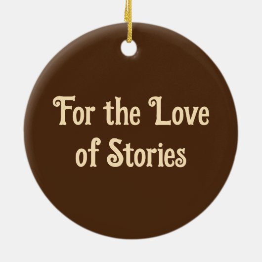 Mairytale Bibliothek Keramik Ornament (Hinten)