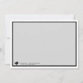 Mairytale Cinderella Thema Hochzeit Einladung (Rückseite)