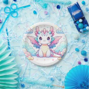 Mairytale Moderne Dragon Babydusche Pappteller