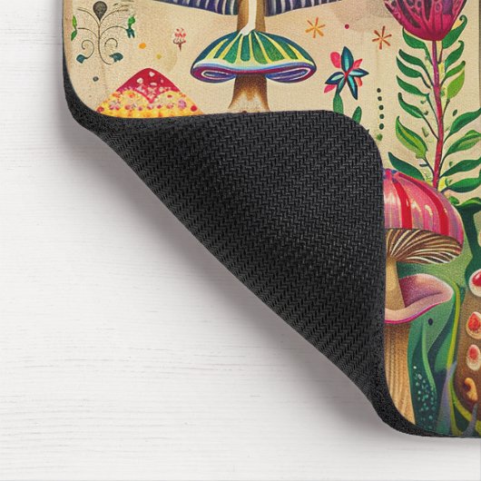 Mairytale Mushrooms Mousepad (Ecke)