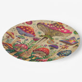 Mairytale Mushrooms Pappteller (Schrägansicht)