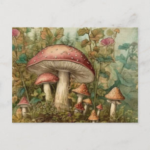 Mairytale Mushrooms Postkarte