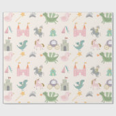 Mairytale Niedlich Dragon Geschenkpapier (Flach)