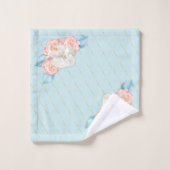 Mairytale Princess Carriage Glass Slipper Pumpkin Badhandtuch Set (Waschlappen)