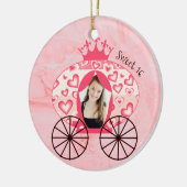 Mairytale Royal Princess Carriage Girl Keramik Ornament (Links)