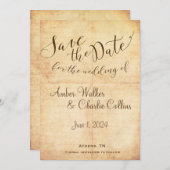 Mairytale Save the Date Einladung (Vorne/Hinten)