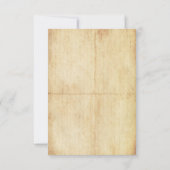 Mairytale UAWG Portriat WIth QR-Code - Brauner Tex Einladung (Rückseite)