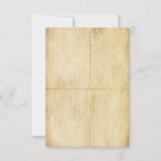 Mairytale UAWG Portriat WIth QR-Code - Brauner Tex Einladung (Rückseite)