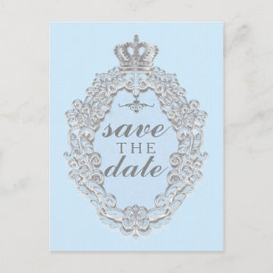 Mairytale Vintag Blue Royal RETT DATE Postkarte
