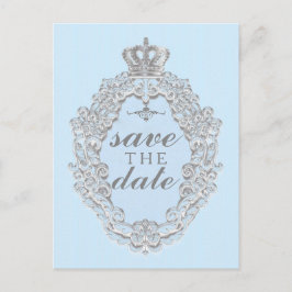 Mairytale Vintag Blue Royal RETT DATE Postkarte