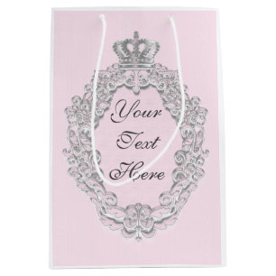 Mairytale Vintag Princess Crown Personalisiert Bag Mittlere Geschenktüte