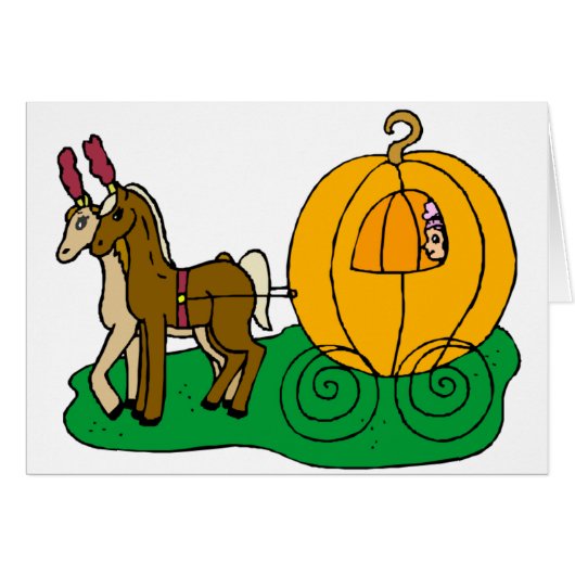 Mairytale Wedding Pumpkin Coach (Vorderseite (Horizontal))