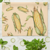 Mais auf dem Cob-Muster Geschirrtuch (Gefaltet)