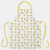 Mais auf dem Cob-Muster Schürze (Vorderseite)