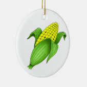 Mais auf dem Cob-Ornament Keramikornament (Rechts)