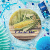 Mais auf dem Cob Personalisiert Pappteller (Party)