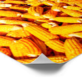 Mais auf dem Cob Poster (Ecke)