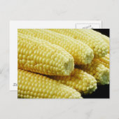 Mais auf dem Cob Postkarte (Vorne/Hinten)