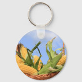 Mais auf dem Cob-Schlüsselanhänger Schlüsselanhänger (Vorderseite)