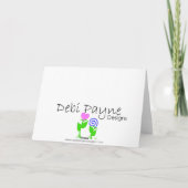 Mais auf der Cob-Grußkarte Karte (Rückseite)