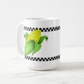 Mais auf der Cob-Tasse Kaffeetasse (Vorderseite Links)