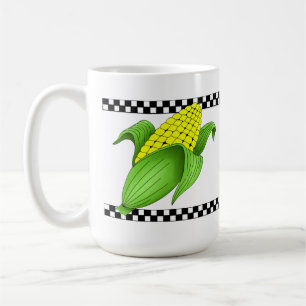 Mais auf der Cob-Tasse Kaffeetasse