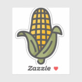 Mais Aufkleber (Blatt)