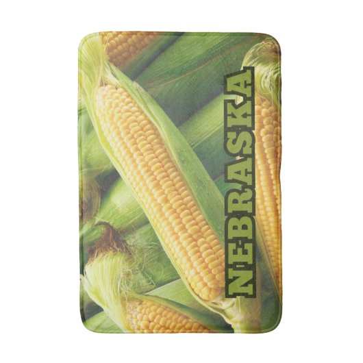 Mais aus Nebraska Badematte (Vorderseite Vertikal)