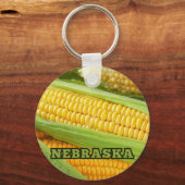 Mais aus Nebraska Schlüsselanhänger (Vorderseite)