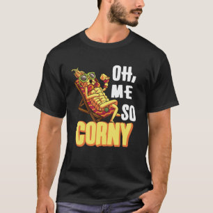 Mais Bauer Funny Farm Traktor Country Life Pul T-Shirt