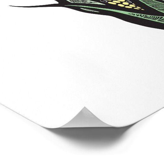 Mais-Cob-Poster Poster (Ecke)