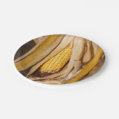 Mais Cobb auf Stiel Pappteller (Schrägansicht)