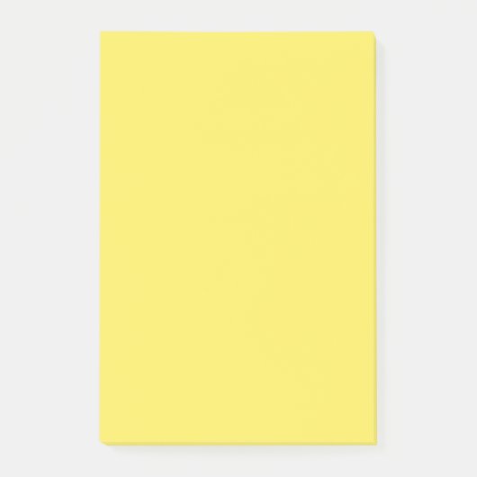 Mais Cool Vollfarbe Post-it Klebezettel (Vorderseite)