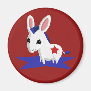 Mais der demokratische Esel Magnet
